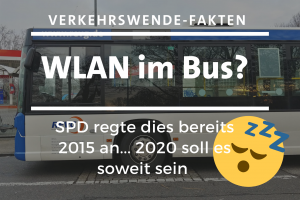 WLAN im Bus: 2015 von der SPD beantragt, 2020 endlich umgesetzt?
