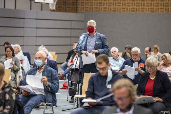Rudi Nitsche am Mikro